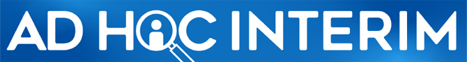 Agence AD HOC Intérim Logo
